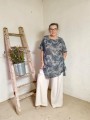 Cienka tunika z batystu, do spodni - projekt Art Motyw